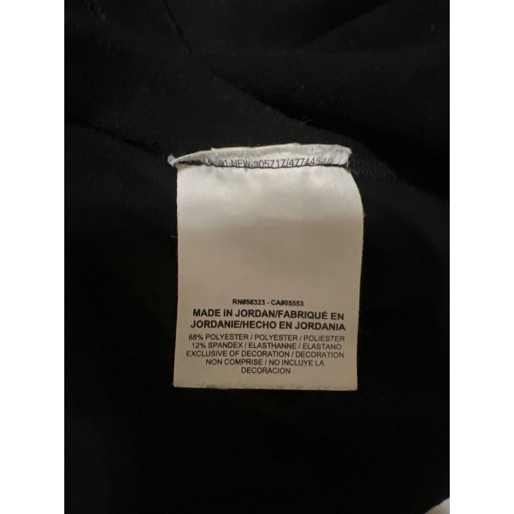 Women's Nike Pro Dri Fit Long Sleeve Zipper Neck Pullover Activewear Top Size L - Picture 9 of 10